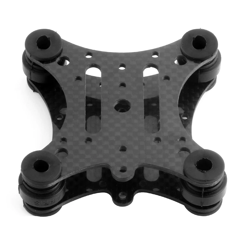 FPV Carbon Fiber Anti Vibration Plate  Rubber Balls for Phantom 1 2 Gimbal Mount Quadcopter for  Hero 2 3 PTZ mount