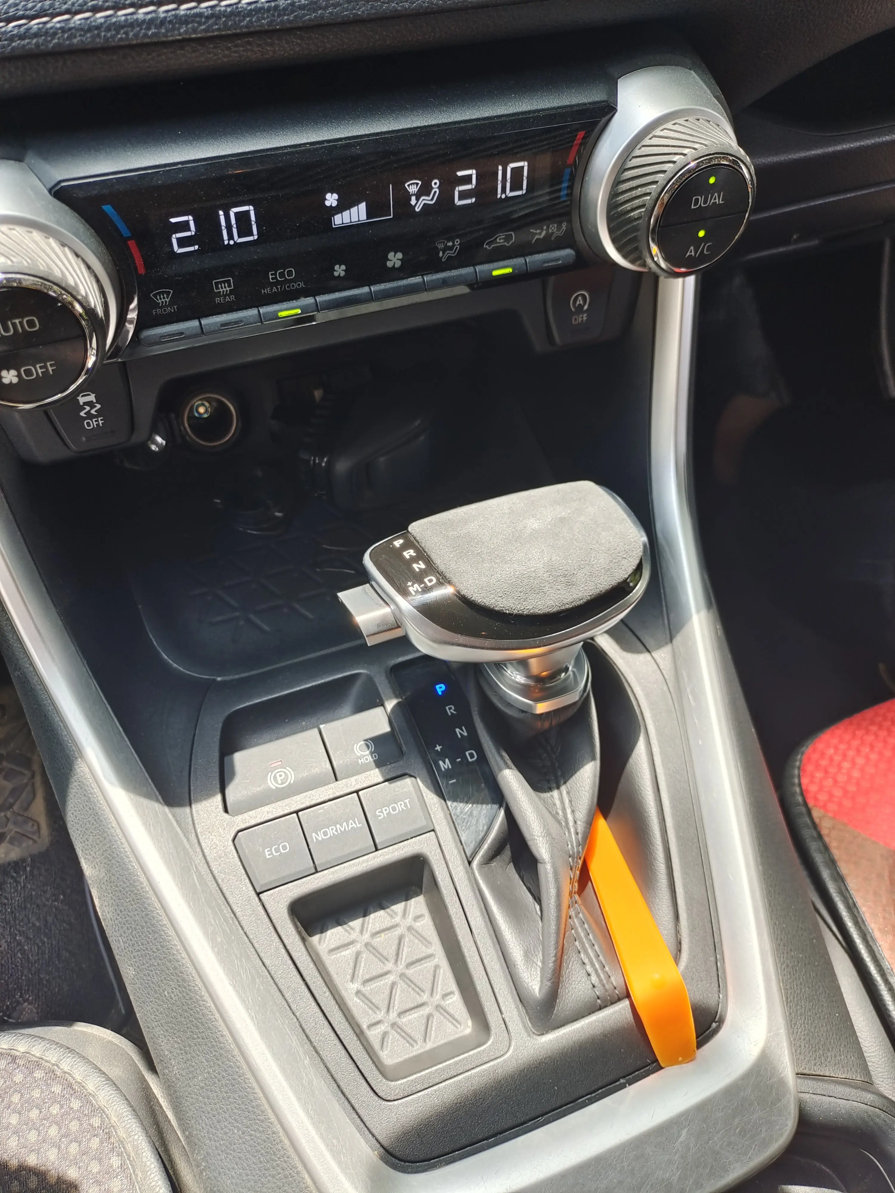 Automatic Electronic Gear Shift Knob Yacht style Alcantara for Toyota Camry Asia Dragon Feng Landa