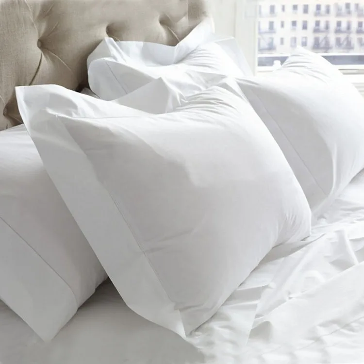 Hilton hotel 2022 new products premium comfortable fabric luxury hotel small polyester pillows cover cases