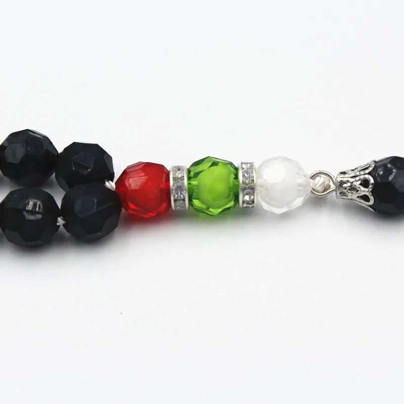 Wholesale palestine prayer beads acrylic Muslim beads TASBIH islamic jewelry