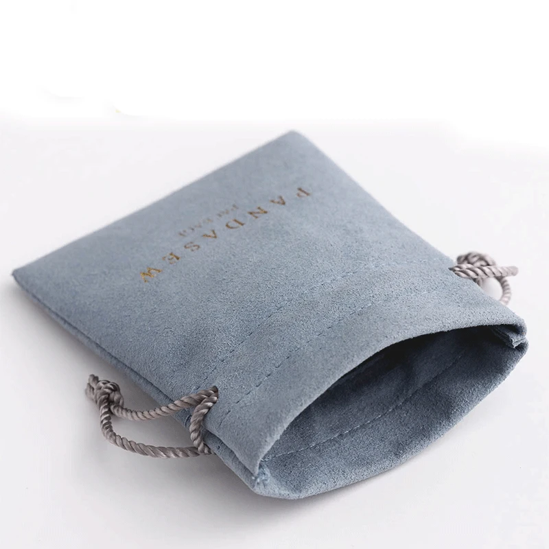 OEM velvet drawstring bag  Rectangular instruments packaging pouch with logo