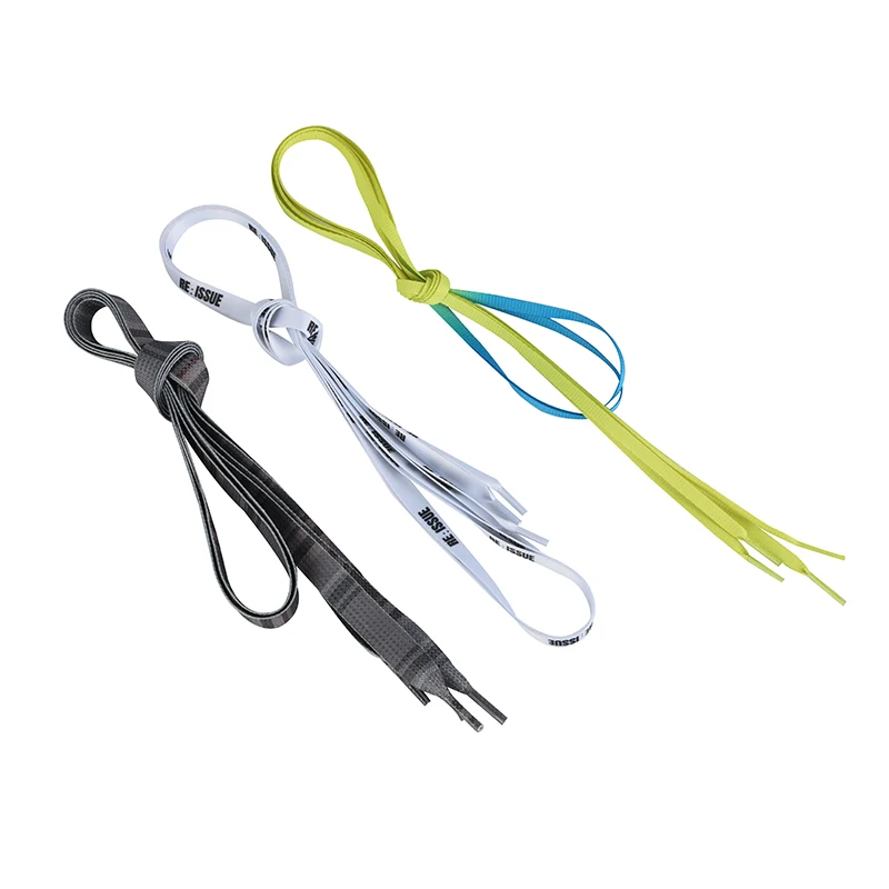 Custom color thermal transfer printing shoelaces sport shoelaces brand environmentally friendly shoelaces