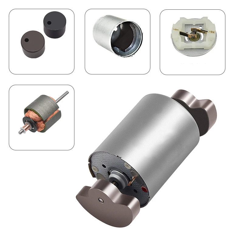 Faradyi Custom R370 Vibration Motor 48V Dc Motors For Electric Cars 12V Dc Motor 1000W