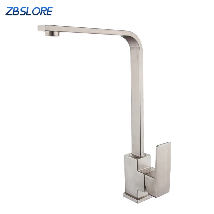 Customize Kitchen Faucet Sink Brushed Luxurious Kitchen Tap For Wash Basin