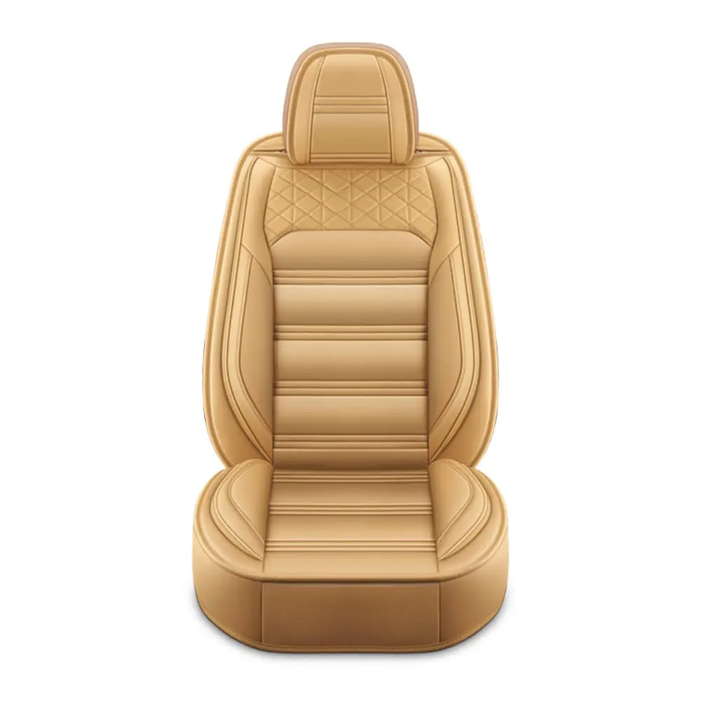 Sports Style PU Leather Car Seat Covers Full Set Protector for Toyota Tundra 2003-2023 2024