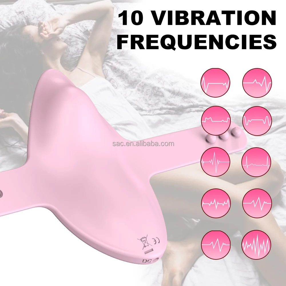 SacKnove Smart Long Distance Mobile Phone Control Wearable Vibrating Panties Dildo G Spot Panty Sex Toy App Vibrator For Women