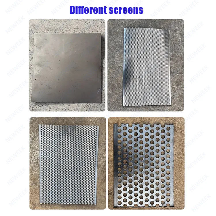 NEWEEK multi-function for dairy farm  hay chopper machine dry maize stalk cotton straw hay cutter crusher