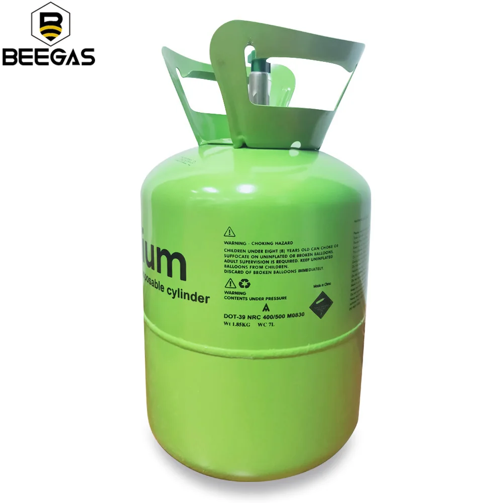 99.999% helium 50 balloon party gas cylinder 13L disposable Helium gas tank