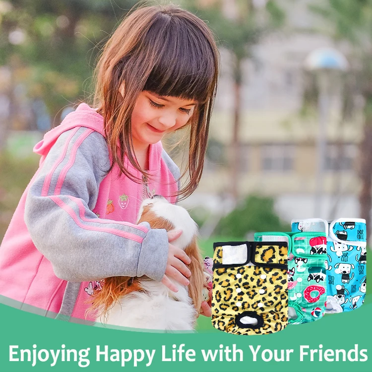 Famicheer washable dog diapers female in bulk free sample dog pamper quality diapers