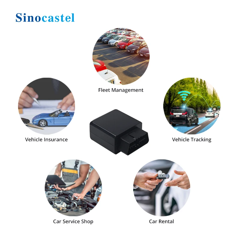 Newest universally 4G CATM OBDII wireless gps tracker car diagnostic tool