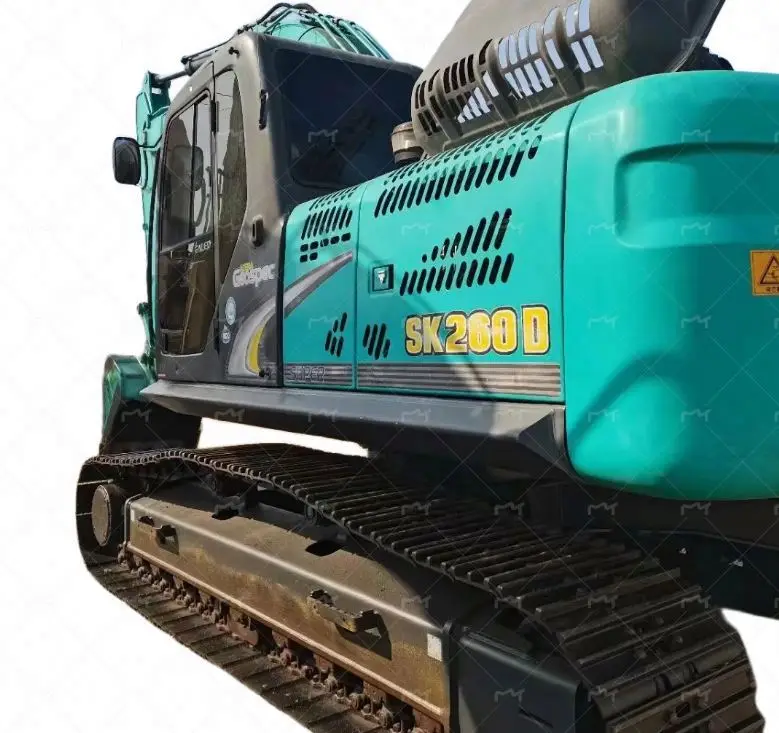 used Japan SK260 kobelco crawler escavator, cheap crawler excavator 26 ton digger SK 260