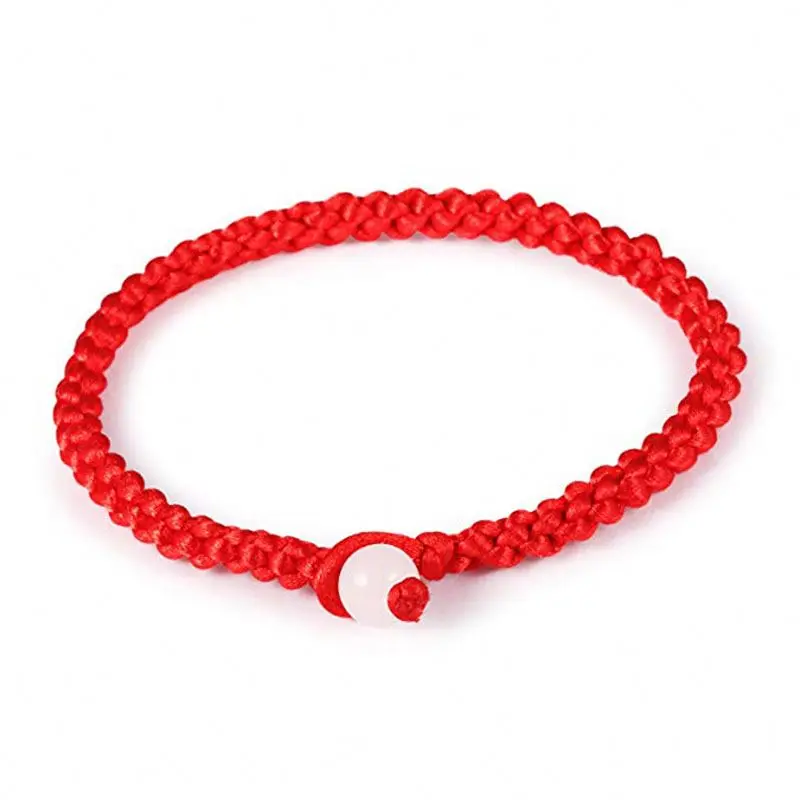 Protection  Handmade Beads Clasp Red Rope Cord Thread String Bracelets Friendship Jewelry
