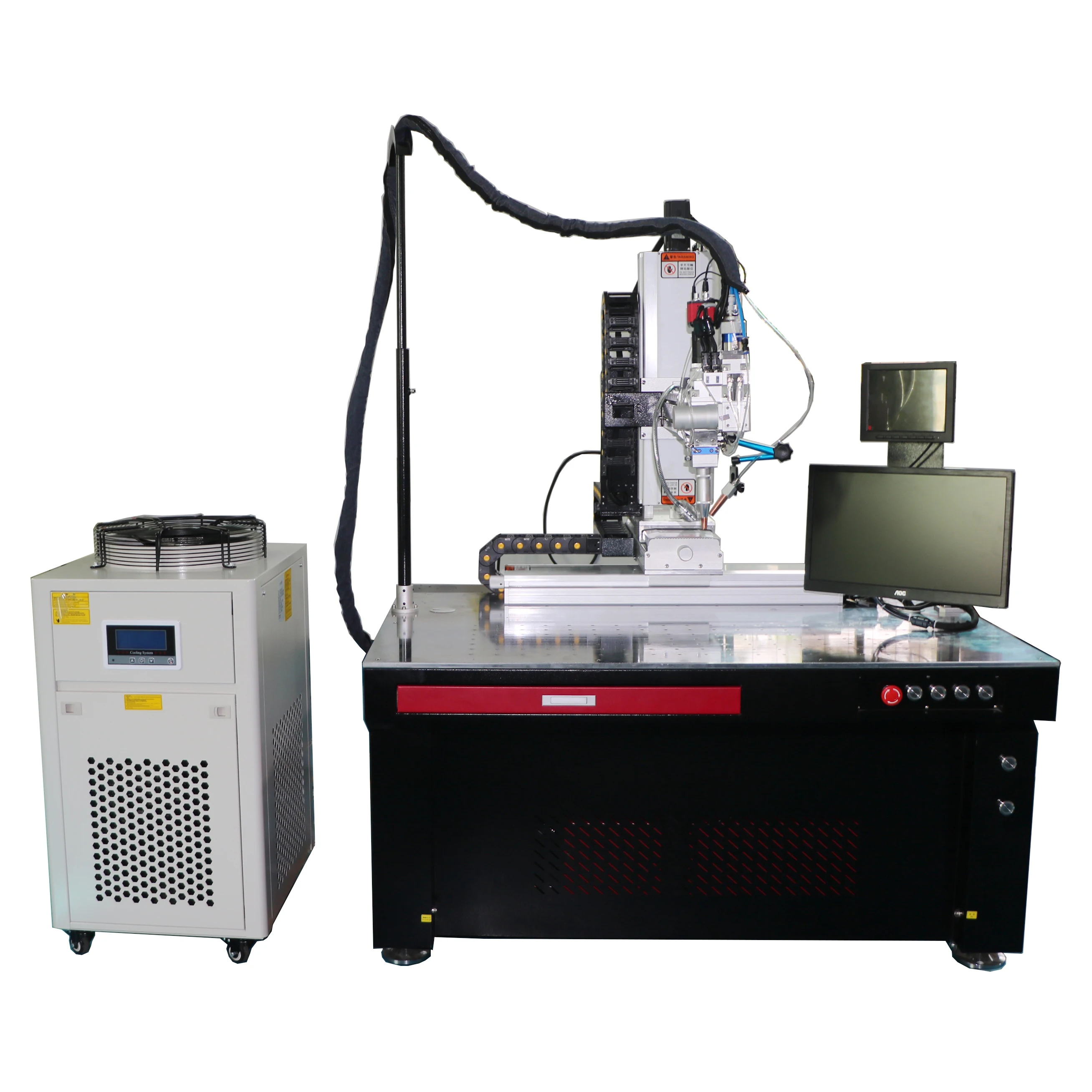 Youmir лазер 1500 Вт 2000 Макс JPT RAYCUS лазерный источник оптического волокна cnc XYZ роторный четыре оси волоконно-лазерный сварочный аппарат