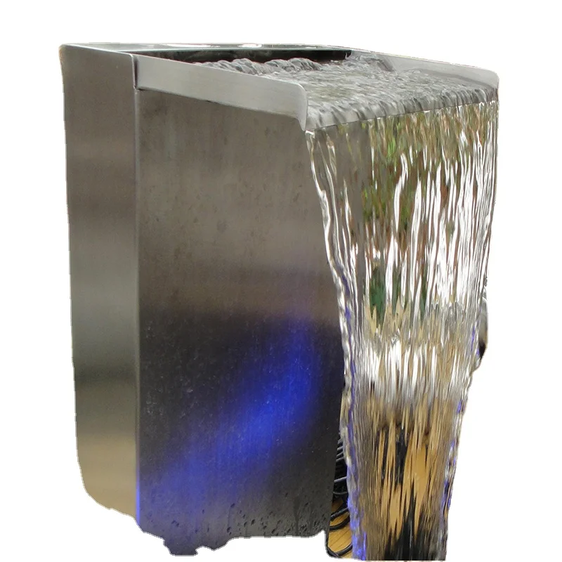 Garden, pool, waterfall, fountain, wall decoration, flowing water decoration