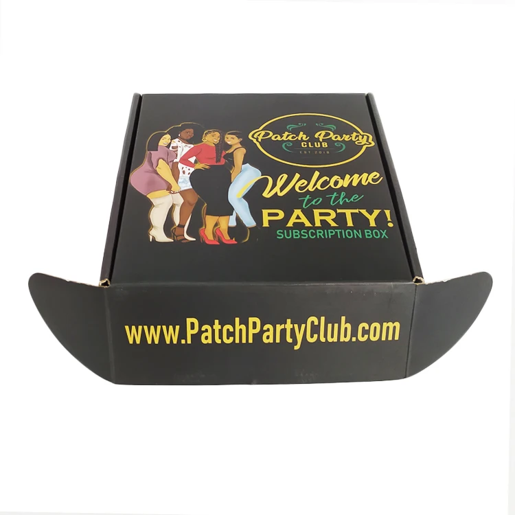 Produce long 4x4x4 custom ecommerce aircraft delivery carton corrugated black picking airplane cardboard  carton plane white box