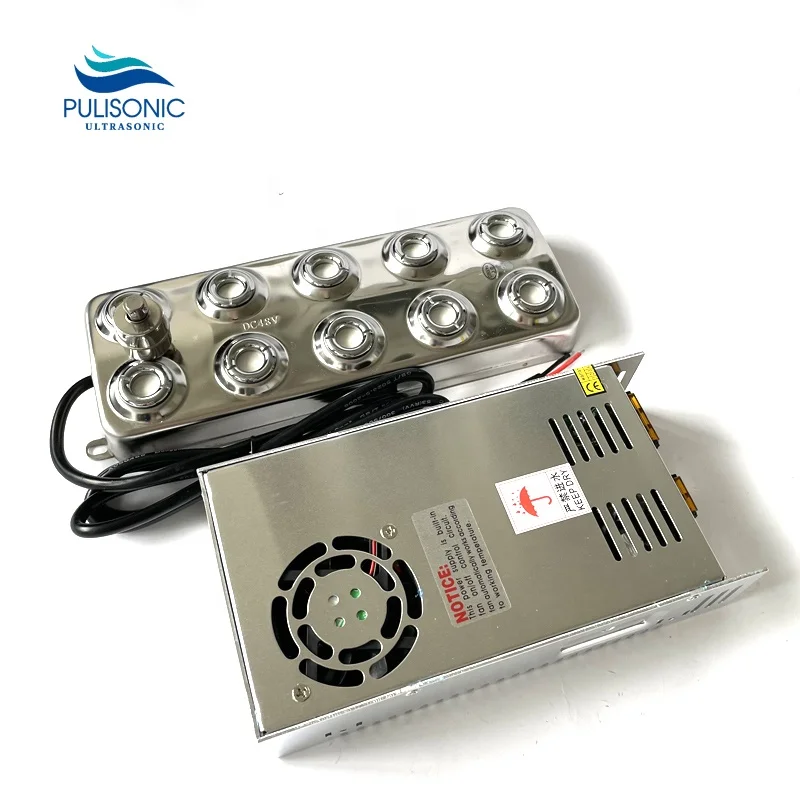 
10Head 1.7Mhz Ultrasonic Atomizing Heads, Small Mist Humidifier Mist Atomizer For Pool Rockery Sprayer 