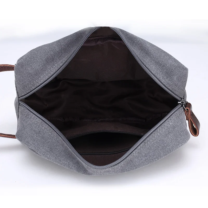 Wholesale Drop shipping Fashion Mini Bag canvas retro hand wrist bag men