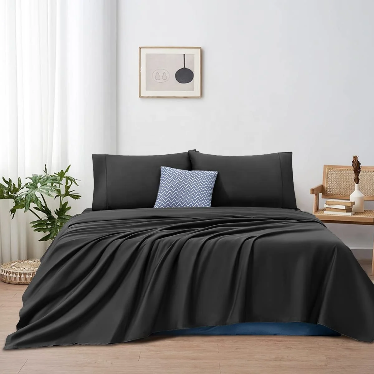 Однотонная саржа, текстильная ткань из 100 полиэстера, высококачественная ткань из микрофибры и полиэстера для простыни