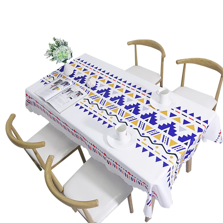 table_cloths_wholesale nappe rectangulaire de table oilcloth tablecloth custom print oil cloth fabric table cloth textile