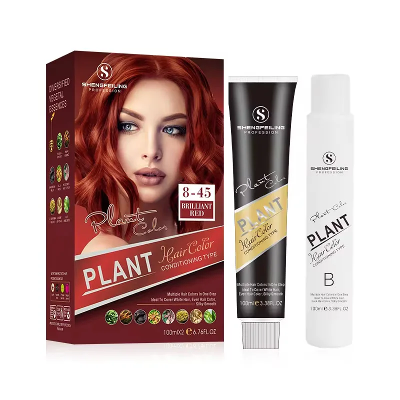 Manufacturer Supply Hair Color Cream china hair dye Italian Hair Color Dye and wash  in one