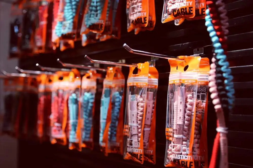 Interesting Design Elasticity Data Cable 2.4A 100cm Durable USB Cables Micro Type C Charging Cable for iPhone