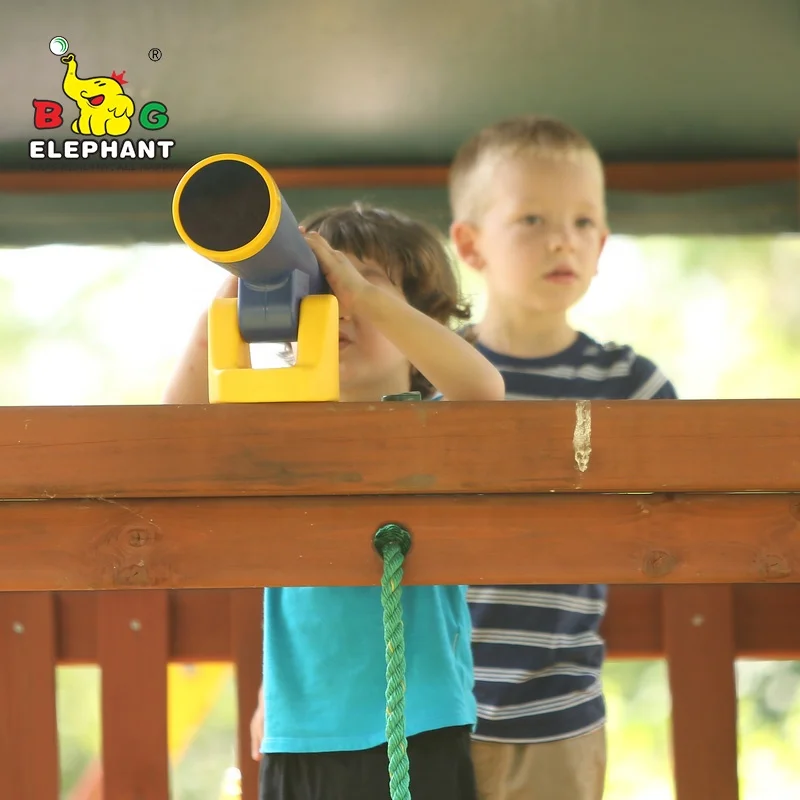 Лидер продаж, аксессуары для игровых площадок, телескоп, детская игрушка, пластиковый телескоп