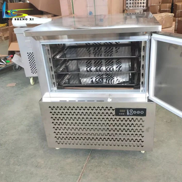 3 trays 5 trays 6 trays small size compact blast chiller shock freezer blast freezer small