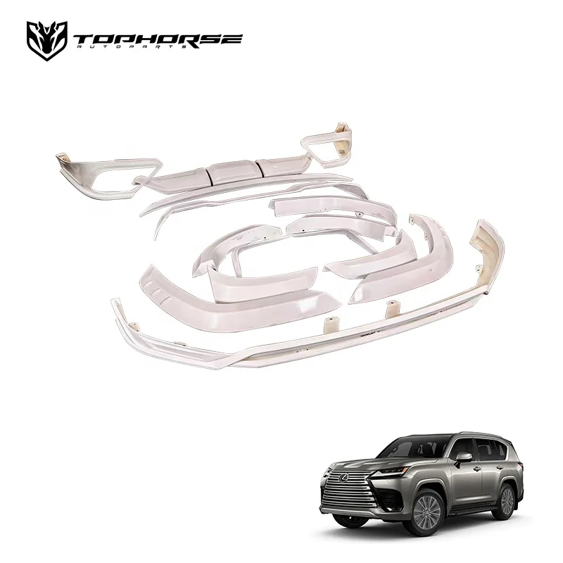 Artisan body kit for  lx600 sport bumper diffuser