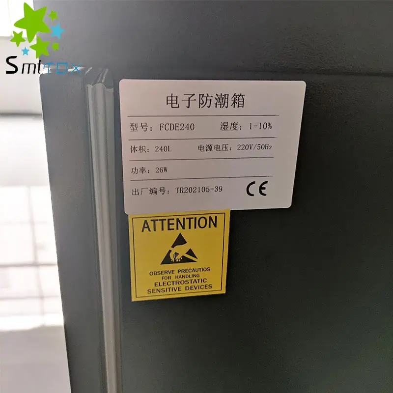 high quality Customizable 240L dri cabinet Industrial Humidity Control Electronic Dry