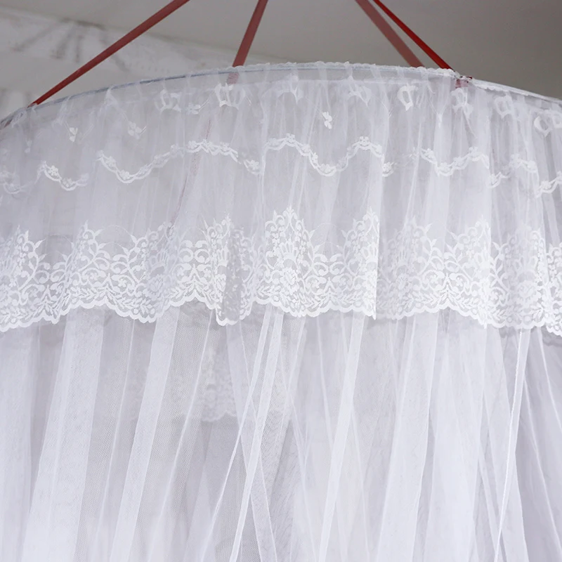 New upgrade factory 360 degree efficient color fashion foldable designer mosquito net double bed