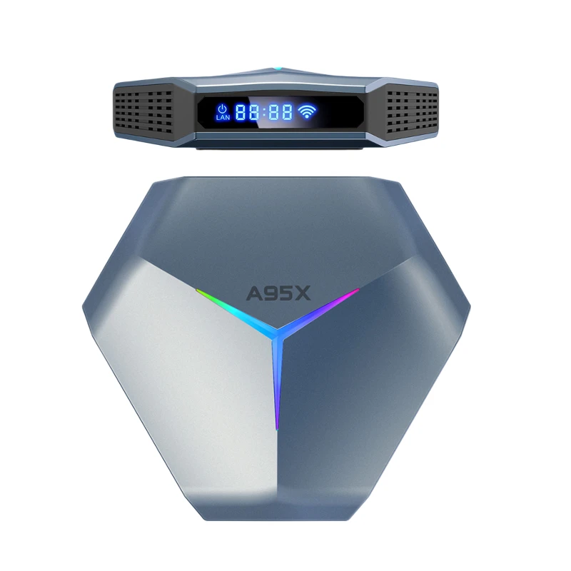 
S905X4 2.4G/5GHz dual-band wifi android 11 tv box 4GB RAM 32GB ROM Mexico Media Player A95XF4 Set top box 
