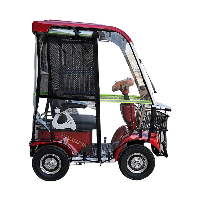 Elderly 2 Seat Adult Electric Mobility Scooter Disable Four 4 Wheel