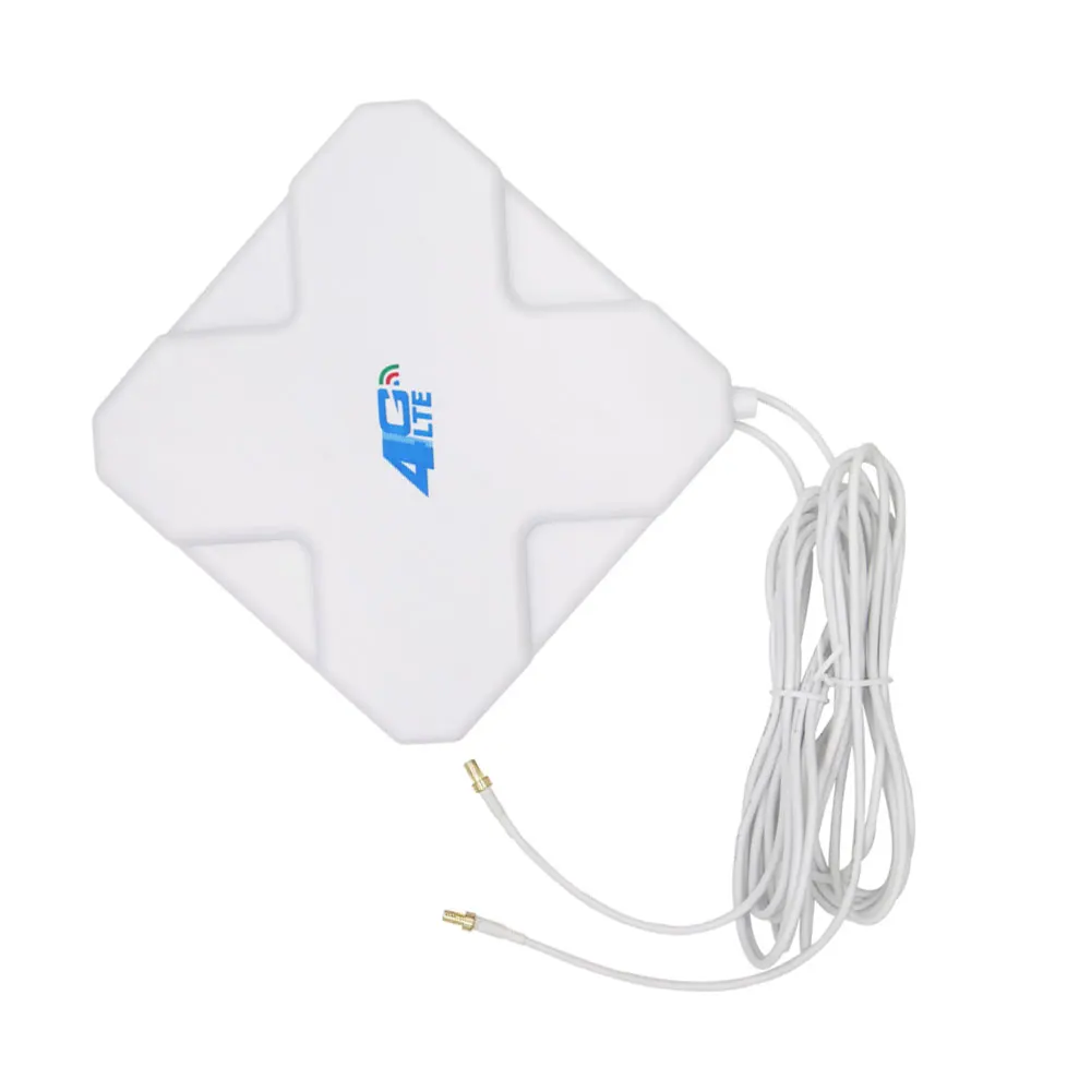 High Gain 35dbi Lte Antenna 4g Digital Dual Mimo Panel Gsm/3g Wifi Signal Booster Outdoor Flat Panel Antenna Router 4G