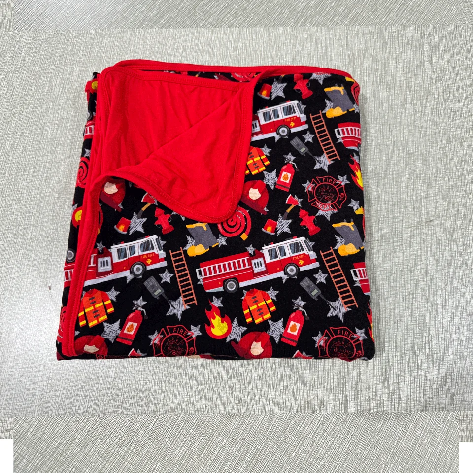 2025 Custom New Design western cow printing bamboo Blankets