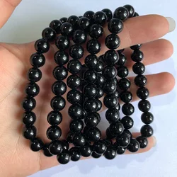 Healing Crystal Beads Round String Beaded Adjustable Bracelet For Men Women Wholesale 8mm Colorful Birthstone Natural Stone