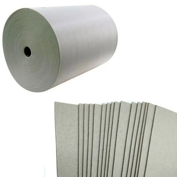 Professional grey millboard recycled paper roll