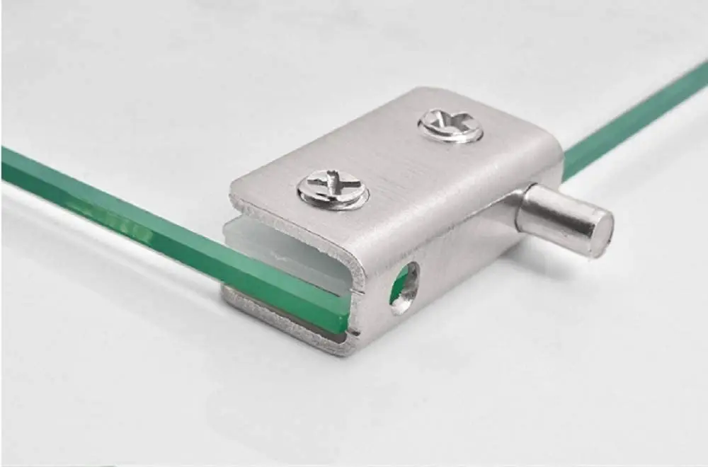 kitchen Stainless steel small size cabinet glass door pivot hinges for furniture Closest Display Cupboard