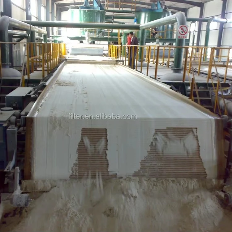 Toncin Big Equipment DU Rubber Special-Purpose Customize Vacuum Belt Filter For Phosphate