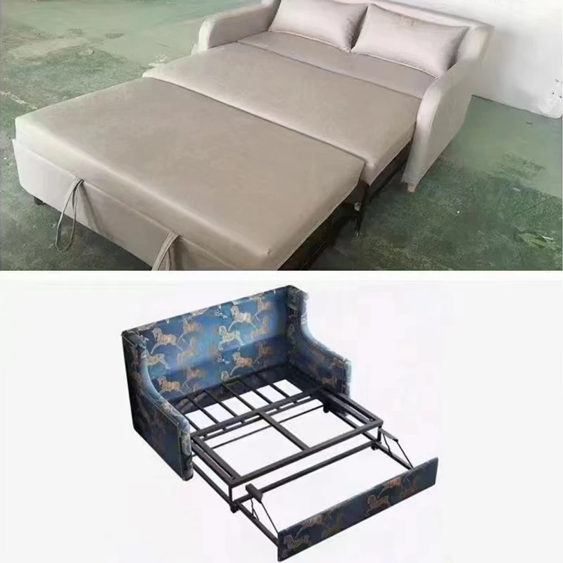 Excellent Quality Multifunctional Furniture Frame Metal Black Sofa Bed Frames for Sale