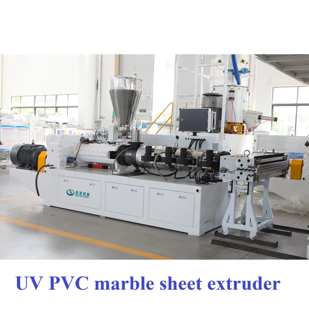 industry automatic PVC artificial marble making machine corner profile machine line