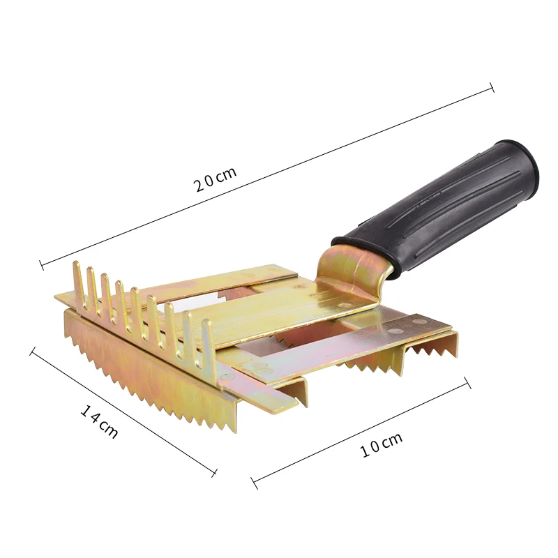 Horse reversible metal horse curry comb For animal grooming