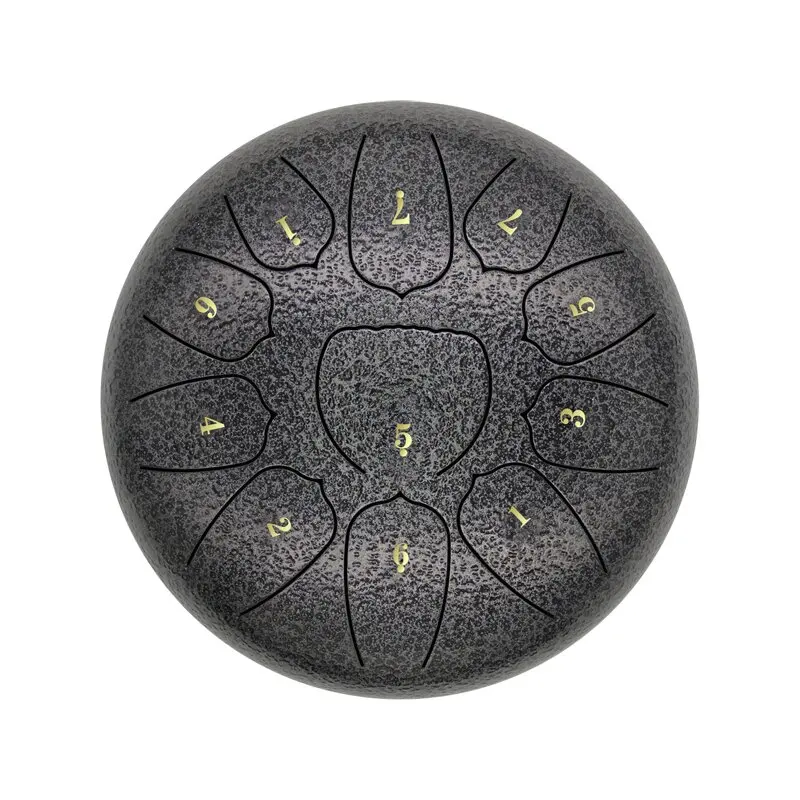 Alloy Mini New Design OEM Customized  Drum 11 Notes 6 Inch  Tank Drum Hand Pan Drum Steel Tongue Drum Percussion Instrument