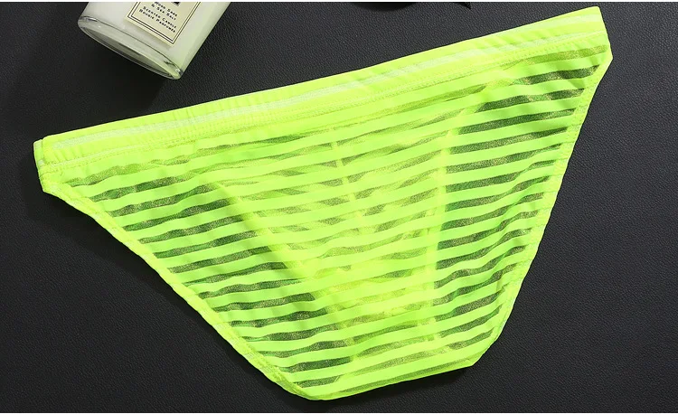 Low Rise Man Boxer Briefs Transparent Mesh Quick-drying Mutande Uomo Mens Sexy Underwear