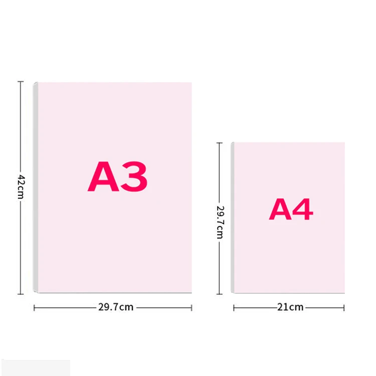 A3/A4 sublimation dark forever heat transfer printing paper waterslide decal paper for tshirt