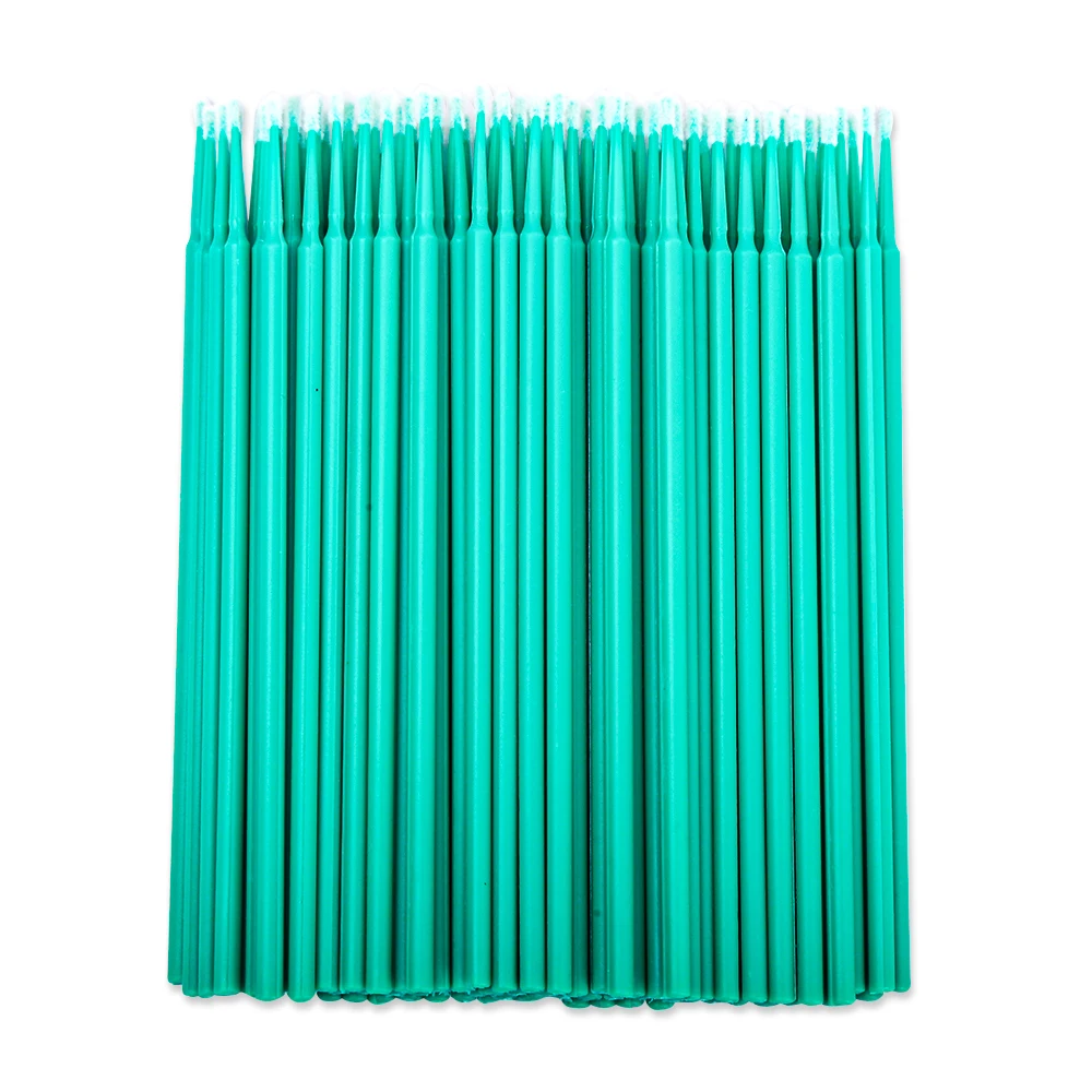 MASSCAKU Dental Disposable Lashes Micro Applicator Brush For Eyelash Extensions Tools Professional Mirco Brush