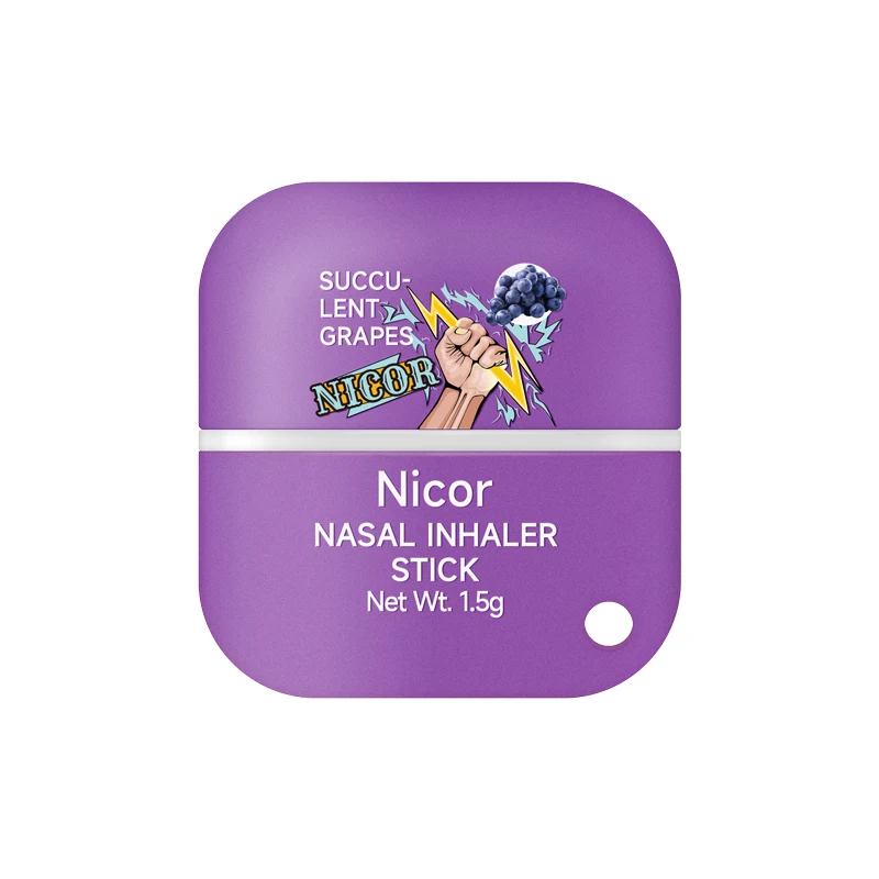 Best Selling product 2024 Bilateral nasal inhalers update energy vitality oil refreshing fruit flavor