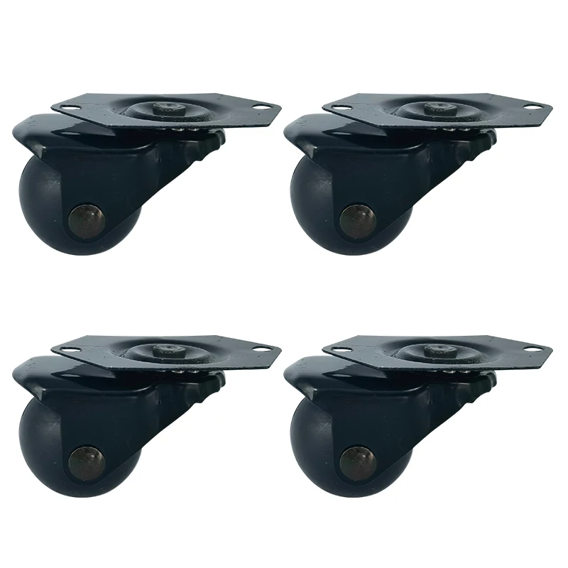 Hot selling luggage suitcase caster wheels pp material ball caster wheels for travel bags