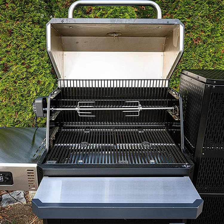 Hot Selling Bbq Tools Rotisserie Kit Universal Heavy Duty Roasters With Motor