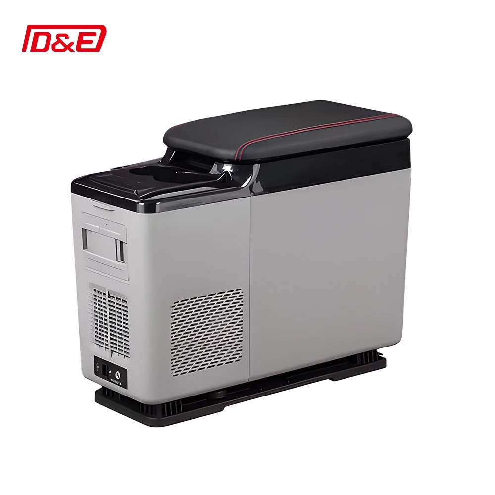 Portable CF15 mini Refrigerator 15L DC12V/24V refrigerated drinks refrigerator for car truck camping