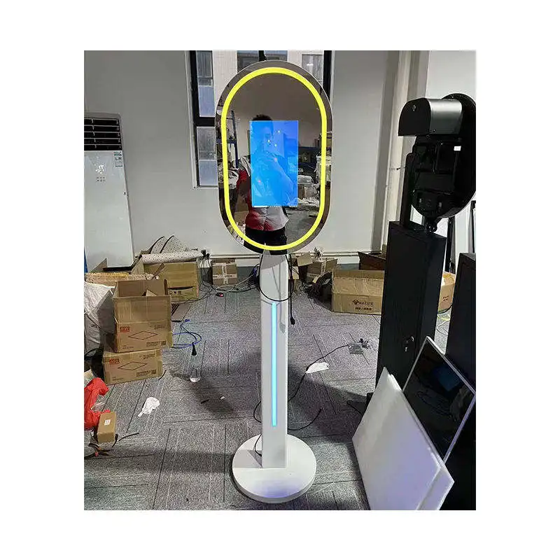 Mini Photobooth Touch Screen Magic Mirror Photo Booth For Sale Selfie Fotomation Station Portable Photo Booth